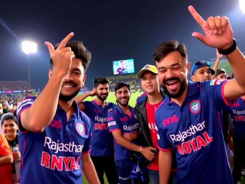 Experience the thrill of Rajasthan Royals cricket in this exciting mobile game Friends Of Rajasthan Royals Game Screenshot